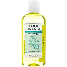 LEBEL Cool Orange Hair Soap SC охолоджувальний шампунь для глибокого очищення шкіри голови та волосся 200 мл