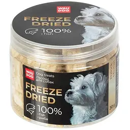 Ласощі для собак Waudog Treats Freeze dried Минтай 30 г