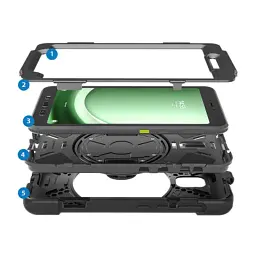 Чохол до планшета BeCover Heavy Duty Samsung Tab Active5 Pro SM-X356B/X350 10.1" Black (713558) - мініатюра 4