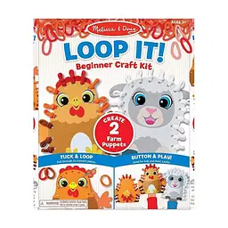 Набір для творчості Melissa & Doug Паперовий ляльковий театр Ферма (MD30194)