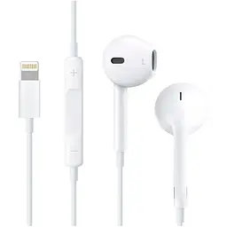 Навушники Hoco L7 Plus Original series lightning converse earphone білі