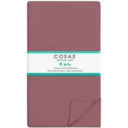 Простирадло Cosas полуторне 155х240 blueberry, вишня (Ranfors_Cherry_155s)