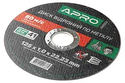 Диск відрізний APRO 125 х 1.0 х 22.2 мм в упаковці 10 шт. - мініатюра 2