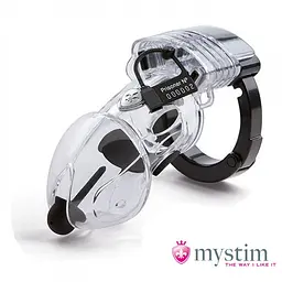 Mystim Pubic Enemy No 2 - Original - Клітка для члена з електростимуляцією, 8.6х5.2 см