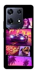 TPU чохол Demsky GTA vibes для Infinix Note 30 Pro