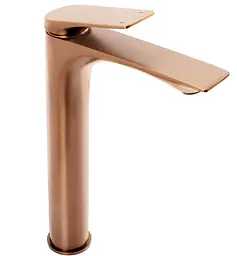 Змішувач для умивальника Rea Avalon високий brushed copper REA-B0493