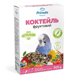 Корм Природа Коктейль для папуг Фруктовий 500г арт.PR241028