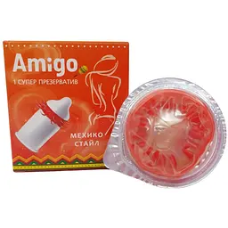 Презерватив Amigo Мехико стайл 1 шт. (69045981992266) - мініатюра 2
