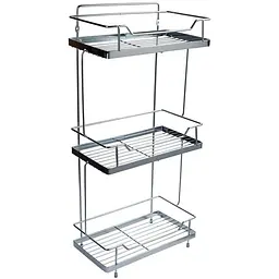 Полиця для ванної кімнати Kroner KRM Rizze - ACC330-3 CV022916, Хром
