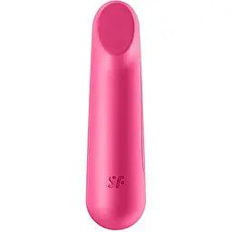 Віброкуля на акумуляторі Satisfyer Ultra Power Bullet 3 Red - мініатюра 2