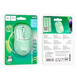 Миша Hoco Royal dual-mode business wireless mouse GM25 |BT5.2/2.4G, 800/1200/1600 DPI| - мініатюра 2