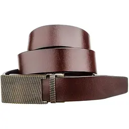 Чоловічий шкіряний ремінь Vintage 112х3,4 см acs0015069