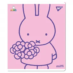 Набір зошитів для записів А5 Yes Miffy 12 аркушів в лінію 10 шт. (767509) - мініатюра 5
