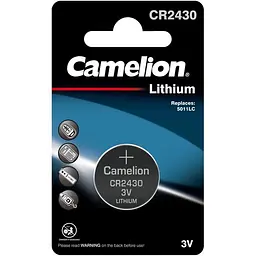 Батарейка Camelion CR 2430 Lithium x 1 (CR2430-BP1)
