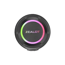 Портативна bluetooth колонка Zealot S49 з LED підсвічуванням чорний - мініатюра 7