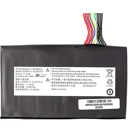 Акумулятор для ноутбуків PowerPlant Hasee Z7M-i78172 D1 (GI5KN) 11.4V 4100 mAh