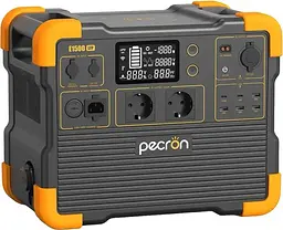Зарядна станція Pecron E1500LFP / 2200 Вт / 1536 Вт год / LiFePO4 (E1500LFP)