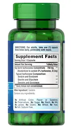Натуральна добавка Puritan’s Pride Soy Isoflavones 750 mg 60 капсул - мініатюра 2