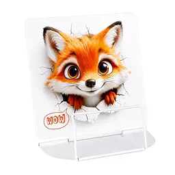 Підставка для книг "Лисичка Wow" Bambi L8605-2 металева