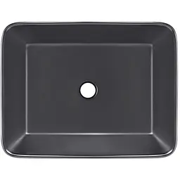 Раковина Qtap Tern без донного клапана QT172074MBMBN
