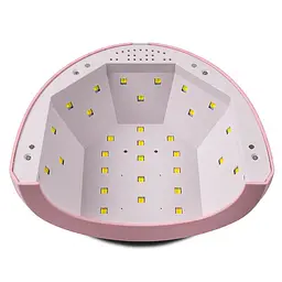 Лампа для гель лаку SUN UV LED 2-in-1 24/48W Рожева - мініатюра 2