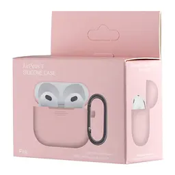 Чохол Silicone Case 1,2mm for AirPods 3 Pink - мініатюра 2
