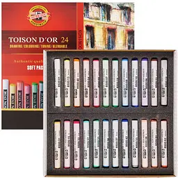 Крейда-пастель Koh-i-Noor Toison Dor 24 кольори (85140) - мініатюра 2