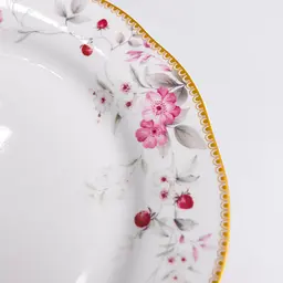 Столовий фарфоровий сервіз на 6 персон Strawberries Yiwu HP-7-716 - мініатюра 5