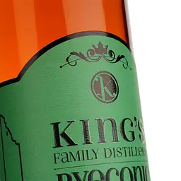 Віскі King's Ryeconic Straight Rye Whiskey 54% 0.75 л - мініатюра 3