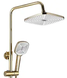 Душова система Rea Argus gold з виливом REA-P7840, Золотий - мініатюра 4