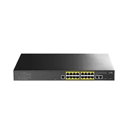 PoE-комутатор 21-портовий керований L2 Cudy GS2018PS2-200W гігабітний з 16 портами PoE, 200W (73-00539) - мініатюра 2