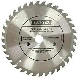 Диск пильний по дереву Sprut 200 x 22.220мм x 36T