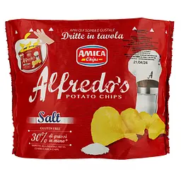 Чипси Amica Alfredo's картопляні з сіллю 135 г (801533)