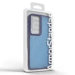 Чохол ArmorStandart Frame для Samsung S25 FE 5G Dark Blue - мініатюра 3