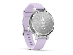 Смарт-годинник Garmin Lily 2 Active Silver with Purple Jasmine Silicone Band (010-02891-01) - мініатюра 2