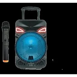Автономна акустична система ZXX-8886 валіза 100Вт USB SD FM радіо Bluetooth мікрофон чорна (ZXX-8886) - мініатюра 5