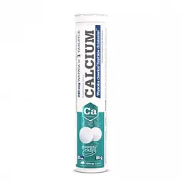 Вітаміни та мінерали Olimp Sport Nutrition Calcium, 20 шипучих таблеток - Лимон