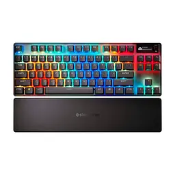 Клавіатура SteelSeries Apex Pro TKL Wireless Gen 3 UA HyperMagnetic OmniPoint 2.0 OLED UA Black (64871) - мініатюра 3
