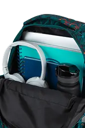 Рюкзак CoolPack Jerry Football Navy 19 л 39х28х19 см зелений (F029968) - мініатюра 2
