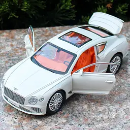 Колекційна металева модель спорткара АвтоЕксперт Bentley Continental GT з інерцією, світлом та звуком 1:24 - мініатюра 2
