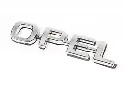 Емблема Opel Опель 95х16 мм Хром на скотчі (Завод)