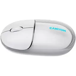 Мишка Canyon OnClick 24 Wireless White (CNS-CMSW24W) - мініатюра 4