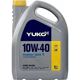 Автомобільна моторна олива YUKO SUPER GAS 10W-40 5л