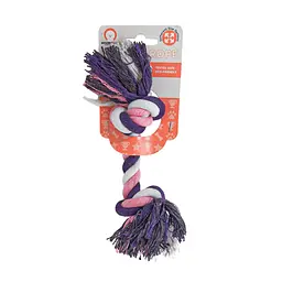 Іграшка для собак Misoko&Co Коротка веревка purple 20 cm - мініатюра 2