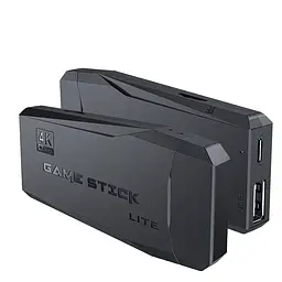 Ігрова приставка M8 Mini Game Stick 4K HDMI ігрова консоль для ТБ приставка для ігор та 2 контролери - мініатюра 6