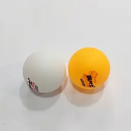 Тенісна кулька BT-PPS-0033Р 40 мм, PP, шовна, 1 штука (6900152007633) Білий - мініатюра 2