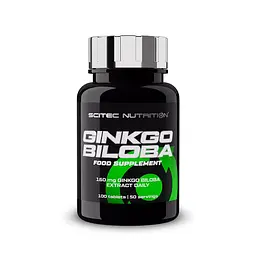 Натуральна добавка Scitec Nutrition Ginkgo Biloba, 100 таблеток