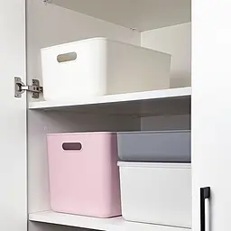 Ящик для зберігання МВМ My Home FH-12 L 360х257х80 мм сірий (FH-12 L GRAY) - мініатюра 7