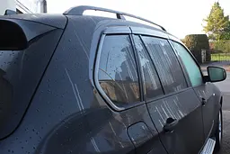 Дефлектори вікон вітровики для Bmw X5 (E70) 2007-2013 6 шт (Auto Clover) - мініатюра 4