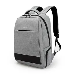 Рюкзак міський офісний Tigernu T-B3516 21л з USB для ноутбука 15.6" Grey (17052)